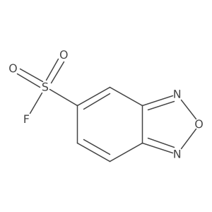 2,1,3-Benzoxadiazole-5-sulfonyl fluoride结构式