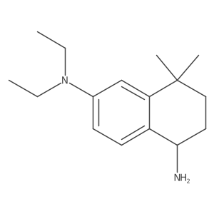 N6,N6-diethyl-4,4-dimethyl-1,2,3,4-tetrahydronaphthalene-1,6-diamine Structure