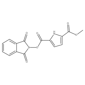 2-(1,3-dioxo-2,3-dihydro-1H-isoindol-2-yl) 5-methyl 1H-pyrrole-2,5-dicarboxylate Structure