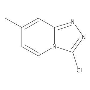 3-Chloro-7-methyl-[1,2,4]triazolo[4,3-a]pyridine Structure