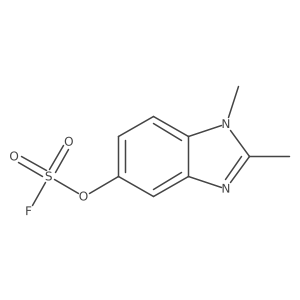 1,2-dimethyl-1H-1,3-benzodiazol-5-yl sulfurofluoridate Structure
