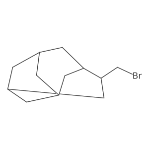 4-(Bromomethyl)tricyclo[4.3.1.1,3,8]undecane结构式