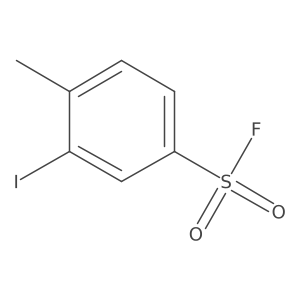 3-Iodo-4-methylbenzene-1-sulfonyl fluoride Structure