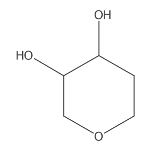 (3R,4R)-Oxane-3,4-diol结构式