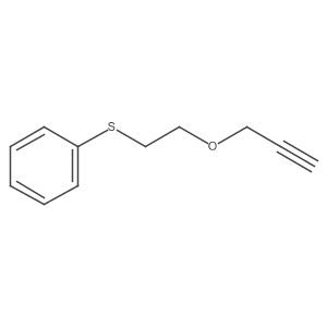 [[2-(2-Propyn-1-yloxy)ethyl]thio]benzene结构式