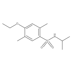 [(4-Ethoxy-2,5-dimethylphenyl)sulfonyl](methylethyl)amine结构式