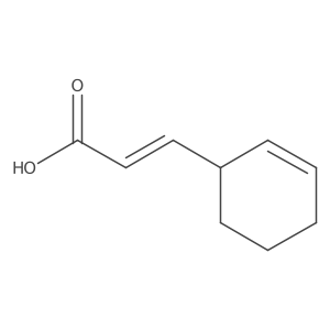 3-(Cyclohex-2-en-1-yl)acrylic acid结构式