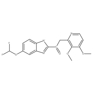Pantoprazole(1-) Structure