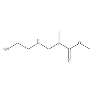 Methyl 3-[(2-aminoethyl)amino]-2-methylpropanoate结构式