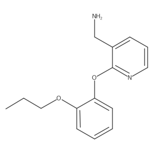 [2-(2-Propoxyphenoxy)pyridin-3-yl]methanamine结构式