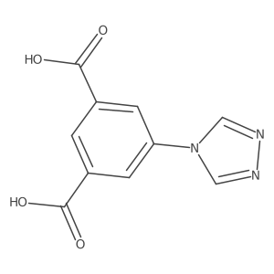 5-(4H-1,2,4-triazol-4-yl)benzene-1,3-dicarboxylic acid Structure