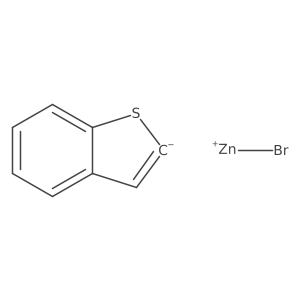Benzo[b]thiophen-2-ylzinc bromide Structure