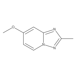 [1,2,4]Triazolo[1,5-a]pyridine, 7-methoxy-2-methyl- Structure