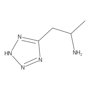 1-(2H-tetrazol-5-yl)propan-2-amine Structure