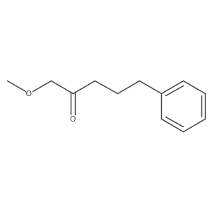 1-Methoxy-5-phenylpentan-2-one Structure