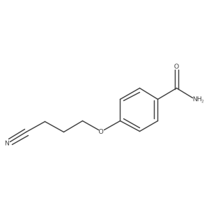 Benzamide, 4-(3-cyanopropoxy)-结构式