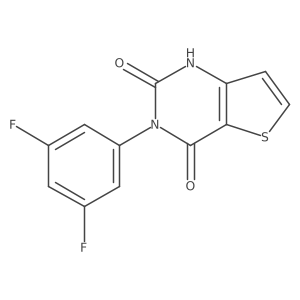3-(3,5-difluorophenyl)thieno[3,2-d]pyrimidine-2,4(1H,3H)-dione Structure