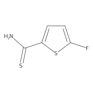 5-Fluoro-2-thiophenecarbothioamide结构式