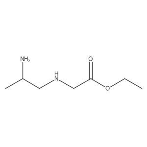 Ethyl 2-(2-aminopropylamino)acetate Structure