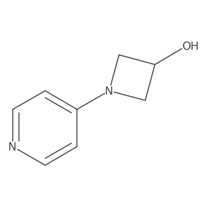 1-(Pyridin-4-yl)azetidin-3-ol结构式