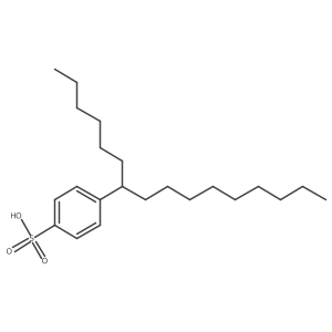 4-(Hexadecan-7-yl)benzene-1-sulfonic acid Structure