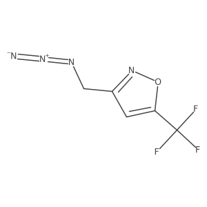3-(Azidomethyl)-5-(trifluoromethyl)isoxazole Structure