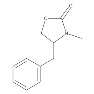 4-Benzyl-3-methyloxazolidin-2-one结构式