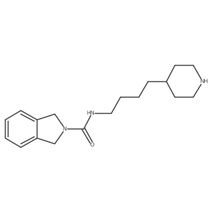 N-[4-(piperidin-4-yl)butyl]-1,3-dihydro-2H-isoindole-2-carboxamide Structure