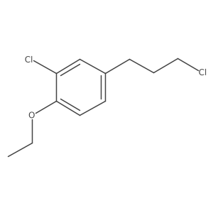 1-Chloro-5-(3-chloropropyl)-2-ethoxybenzene Structure