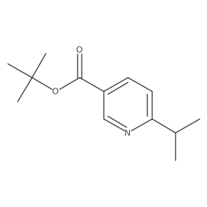 tert-Butyl 6-isopropylnicotinate Structure
