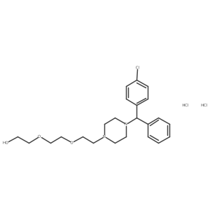 Etodroxizine dihydrochloride Structure