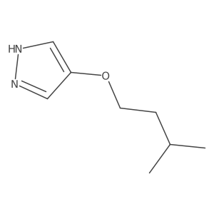 4-(Isopentyloxy)-1H-pyrazole Structure