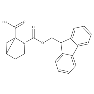 2-{[(9H-fluoren-9-yl)methoxy]carbonyl}-2-azabicyclo[3.1.0]hexane-1-carboxylic acid Structure