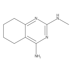 5,6,7,8-Tetrahydro-N2-methyl-2,4-quinazolinediamine结构式