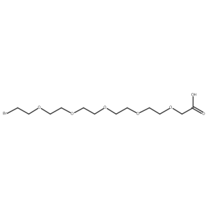 Br-PEG5-CH2COOH Structure