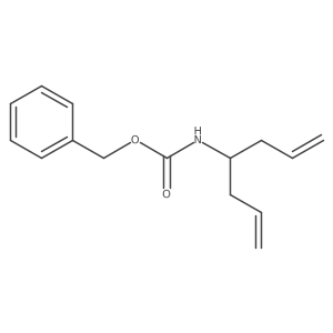 benzyl N-(hepta-1,6-dien-4-yl)carbamate结构式