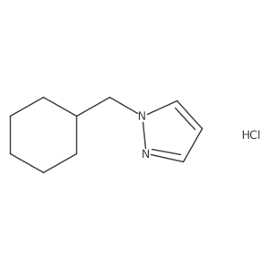 1-(cyclohexylmethyl)-1H-pyrazole hydrochloride Structure