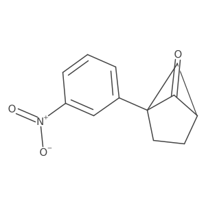 1-(3-Nitrophenyl)bicyclo[2.1.1]hexan-5-one Structure