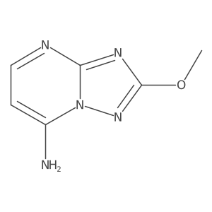 2-Methoxy-[1,2,4]triazolo[1,5-a]pyrimidin-7-amine Structure