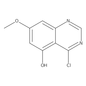 4-Chloro-7-methoxyquinazolin-5-ol Structure