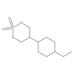 5-(4-Ethylcyclohexyl)-1,3,2lambda6-dioxathiane-2,2-dione结构式