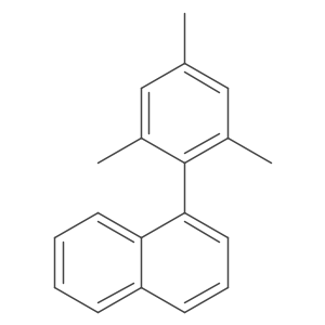 1-Mesitylnaphthalene Structure