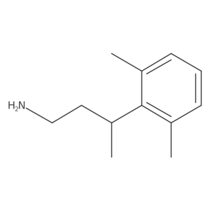 3-(2,6-Dimethylphenyl)butan-1-amine Structure