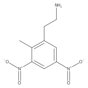 2-(2-Methyl-3,5-dinitrophenyl)ethan-1-amine Structure