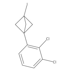 1-(2,3-Dichlorophenyl)-3-iodobicyclo[1.1.1]pentane Structure