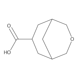 (1R,5S)-3-Oxabicyclo[3.3.1]nonane-7-carboxylic acid Structure