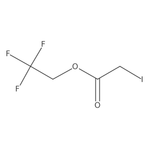 2,2,2-Trifluoroethyl iodoacetate结构式