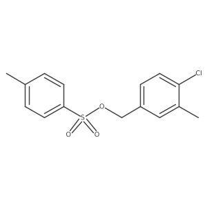 (4-Chloro-3-methylphenyl)methyl 4-methylbenzene-1-sulfonate Structure