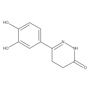 6-(3,4-Dihydroxyphenyl)-4,5-dihydro-3(2H)-pyridazinone Structure