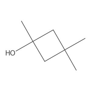 1,3,3-Trimethylcyclobutan-1-ol结构式